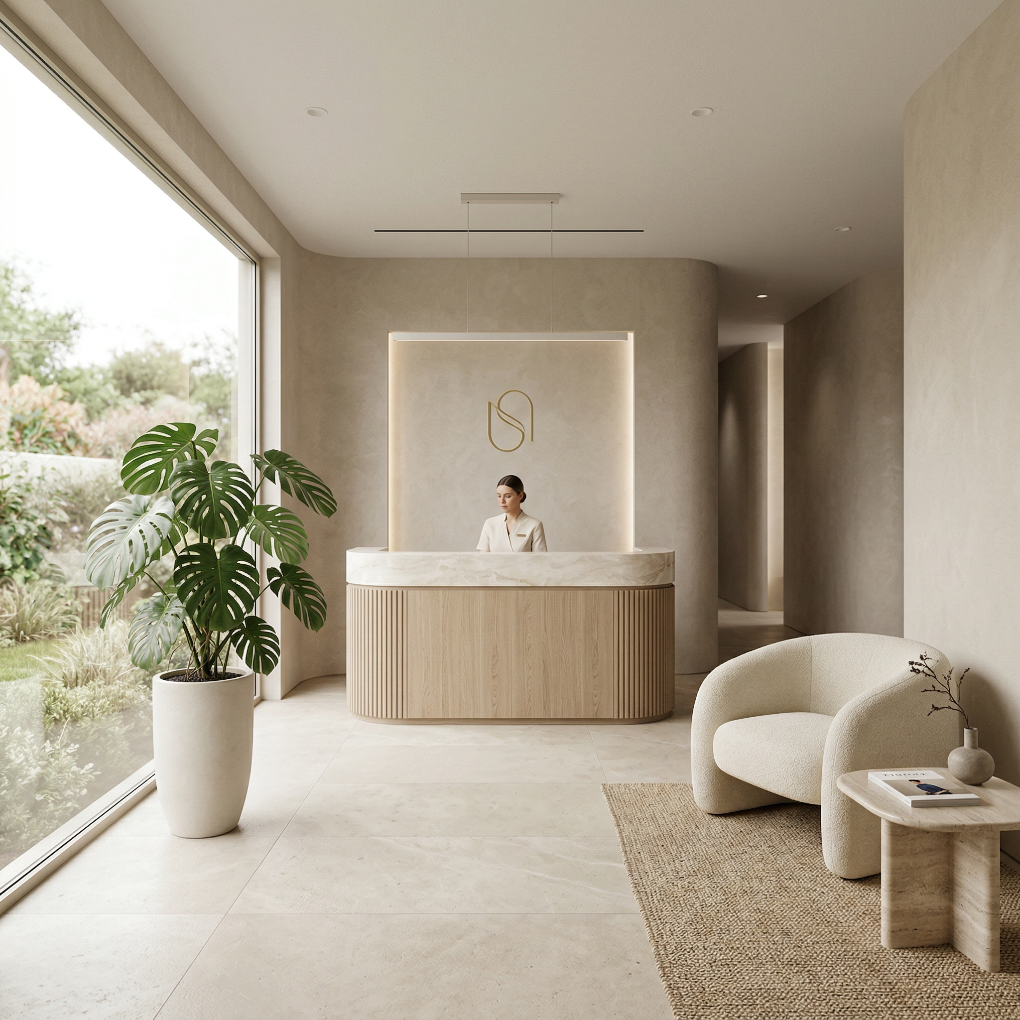 Recepção e Fachada